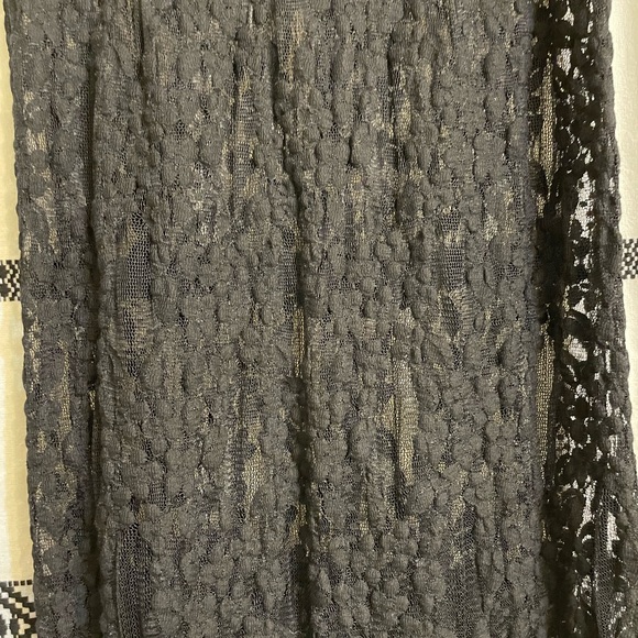 Free People Black Lace Maxi Skirt XS - Picture 13 of 16
